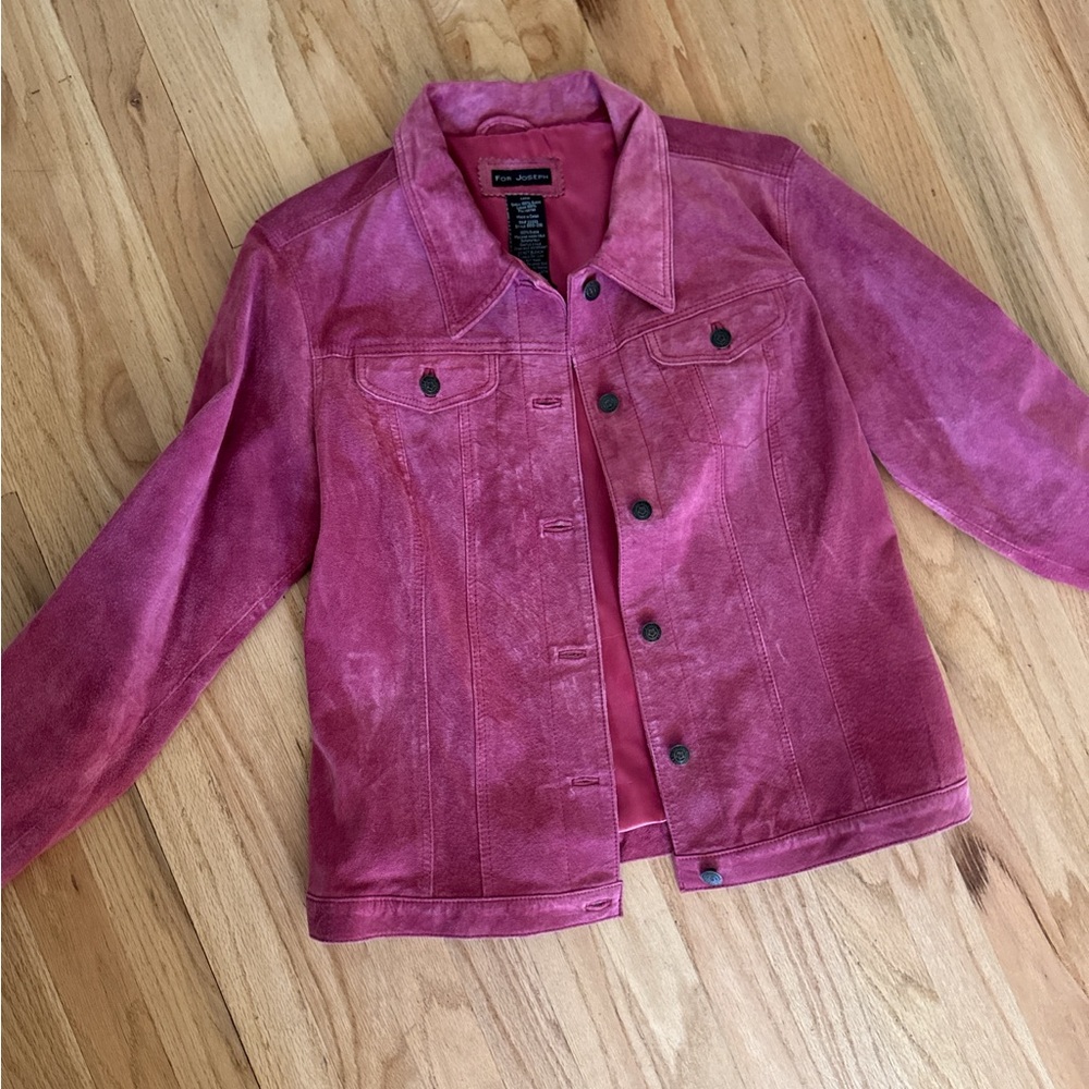 Joseph Pink Jean Jacket